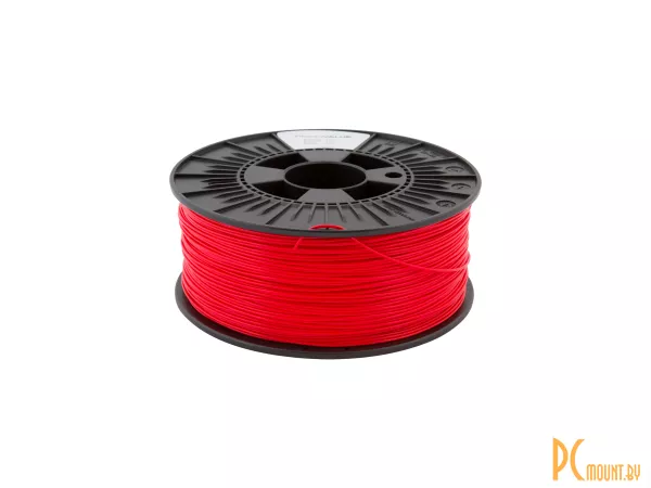 ABS Пластик для 3D печати (филамент) в катушках, Alfa-filament, ABS STANDART, Red
